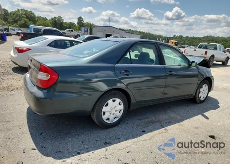 2002 Toyota Camry Le z USA, uszkodzony, nr VIN 4T1BE32KX2U549111